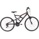 Ver imagem 1 de BICICLETA ARO 26 MORMAII FULL FA 240 SUSPENSAO-ACO 18 MARCHA