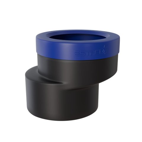 Anel Neo c/ Bolsa Excêntrica 4" p/Vaso Preto Entrela 3106