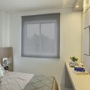 Ver imagem 1 de Persiana Rolo (2,00Larg. x 2,25Alt.) Tecido Tela Solar Screen Preto - Vogaflex