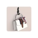 Ver imagem 3 de Gancho Decorativo de Parede Pendurador Bolsa Roupa G.p Fs
