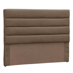 Cabeceira Casal Estofada Berlim Marrom - M&F Decor - 2