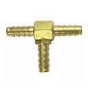 Ver imagem 1 de Emenda para Mangueira ""t"" 1/4 Latão - Et 1 - Rapa Nui Emenda P/mang. "t" 1/4 L.cr Rapa Nui Ket1