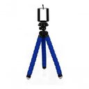 Ver imagem 2 de Suporte para Celular - Mini Tripé Flexível Articulado 24cm - Azul