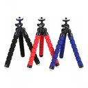 Ver imagem 1 de Suporte para Celular - Mini Tripé Flexível Articulado 24cm - Azul