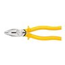 Alicate para Eletricista Universal 8 Polegadas Profissional Cabo Amarelo Belzer em Cromo Vanádio 219021Bbr - 3