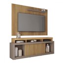 Ver imagem 2 de Rack com Painel para Tv até 70 Polegadas Aegon Buriti/fendi - Caemmun