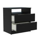 Ver imagem 5 de Mesa de Cabeceira Madesa 3227 com 2 Gavetas