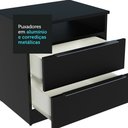 Ver imagem 4 de Mesa de Cabeceira Madesa 3227 com 2 Gavetas