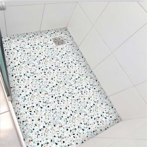 Piso vinil antiderrapante para box granilite - 1,20 x 0,97 metros