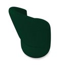 Ver imagem 7 de Poltrona Decorativa Orgânica Fixa para Sala Malu Bouclê Verde M11 - D'Rossi