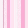 Papel de Parede Adesivo Listra Vertical em Tons de Rosa com Arabesco - SSJLI-164 - ROLO - 1,77M X 59 - 1