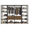 Guarda-roupa Closet Modulado Valencia 4 Gavetas 258cm Madesa 01 - 10
