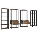 Ver imagem 6 de Guarda-roupa Closet Modulado Valencia 4 Gavetas 258cm Madesa 01