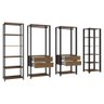 Guarda-roupa Closet Modulado Valencia 4 Gavetas 258cm Madesa 01 - 6