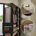 Ver mais imagens de Guarda-roupa Closet Modulado Valencia 4 Gavetas 258cm Madesa 01