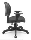 Ver imagem 2 de Cadeira de Escritório Executiva Operativa Base Secretária com Backplax com Braço Regulável Plaxmetal