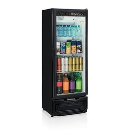 Refrigerador Expositor Vertical Gelopar GPTU-40 Preta 414l 220v - 2