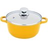 Caçarola Amarela 20cm de Alumínio com Revestimento Cerâmico - Clink - 1