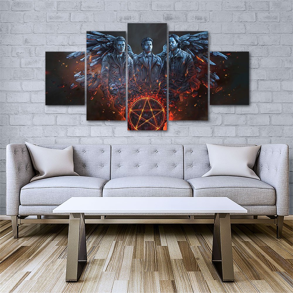 Quadro Decorativo em Mosaico MDF Supernatural 115x60cm - 2