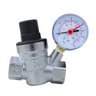 Válvula Redutora De Pressão em latão de 3/4” com Manômetro - 1