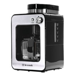 Cafeteira Maquina de Café Automática Compacta Moedor de Grãos e Ervas de Chá - Le Cook - 220 - 1