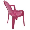 Ver imagem 3 de Cadeira com Braços Catty Estampada Rosa Tramontina Infantil