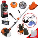 Ver imagem 2 de Roçadeira Á Gasolina Terra Gr520xp C/ Lâmina de Vídia + Carretel + Kit Epi + Óleo Toyama