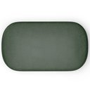 Ver imagem 6 de Kit 02 Puffs Decorativos Orgânicos para Living Quarto 100cm Doha W01 Couríssimo Verde Musgo - Lyam D
