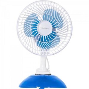 Ventilador de Mesa 220v Nacional Mini20 Azul/branco Ventisol