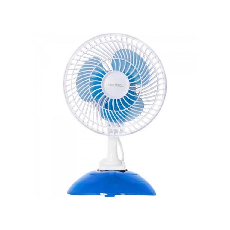 Ventilador de Mesa 220v Nacional Mini20 Azul/branco Ventisol