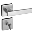 Ver imagem 1 de Fechadura Porta Banheiro Zm Concept 408 Broca 40mm Escovado Pado