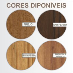Luminária Decorativa Madeira Plafon Ilhota Nog 20cm:Pau Ferro - 6