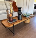Ver imagem 1 de Mesa de Centro Decorativas Rústica - Cachepô - Montanhês Móveis