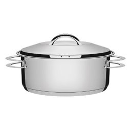 Caçarola Inox Rasa Solar 28cm 7,1l Fundo Triplo Tramontina - 1