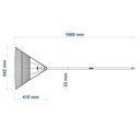 Ver imagem 2 de Vassoura Jardim Plástico 22 Dentes Cabo 120cm 77850721 - Tramontina