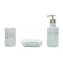 Ver imagem 1 de Conjunto 3 Pçs Banheiro Ceramica MyBath Bco/Dou Urban
