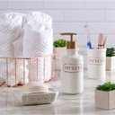 Ver imagem 2 de Conjunto 3 Pçs Banheiro Ceramica MyBath Bco/Dou Urban