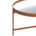 Ver imagem 3 de Mesa de Centro Pequena Aqua Cobre com Espelho Imcal Móveis 57cm