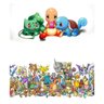 Kit Banheiro Saboneteira + Porta Escovas Porcelana Pokemon Squirtle Charmander Bulbasaur 400ml ( - 2