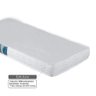 Colchão Berço Ortobom D18 Baby Light, Americano Branco 130X70X12 de Espuma - 2