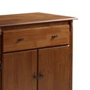 Ver imagem 2 de Balcão Buffet Aparador Florença 80cm 2 Portas 1 Gaveta Pés Luiz Xv - Imbuia