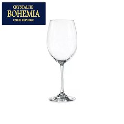Jogo 6 Taças Vinho Cristal Anna Transparente 450ml Bohemia - 3 Jogo 6 Taças Vinho Cristal Anna Transparente 450ml Bohemia - 3