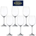 Ver imagem 2 de Jogo 6 Taças Vinho Cristal Anna Transparente 450ml Bohemia