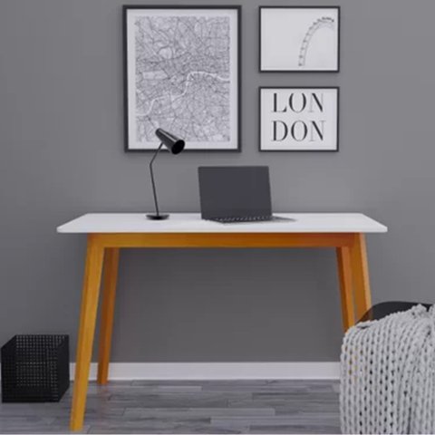 Mesa de Escritório Space 115cm Espresso Móveis