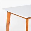 Ver imagem 5 de Mesa de Escritório Space 100% MDF 115cm Espresso Móveis Branco