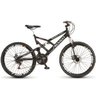 BICICLETA RENAULT DUPLA. SUSP. ARO 26  21 MARCHAS  FREIO A D - 2