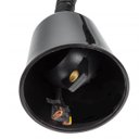 Ver imagem 5 de Lustre Pendente Rustico Luxo Cabo Espiral E27 Canopla Decoraçao Iluminaçao Mesa Mezanino Comida Alim