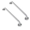 Ver imagem 1 de Alça Apoio Inox 40cm Kit 2 Uni Acessibilidade Cadeirante Idoso Deficiente Banheiro