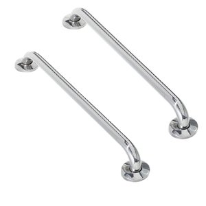 Alça Apoio Inox 40cm Kit 2 Uni Acessibilidade Cadeirante Idoso Deficiente Banheiro