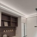 Ver imagem 3 de Perfil Sobrepor para Fita LED Axis 2 Metros para Iluminacao Linear Branco Taschibra